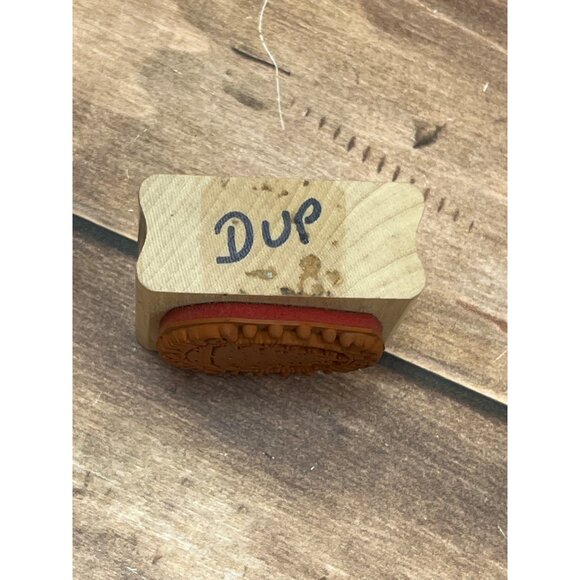 RUBBER STAMPEDE 192-C CHRISTMAS TREE WOOD MOUNTED RUBBER STAMP - Picture 4 of 6